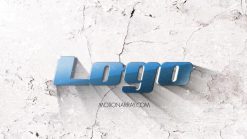 قالب آماده پروژه افترافکت لوگو light-grunge-logo